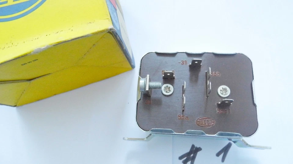 Relé de atenuación con bocina de luz, 6V max 100W, para BMW 1600-2,Ti,Turbo,Orig. Hella, Foto 2 de 3