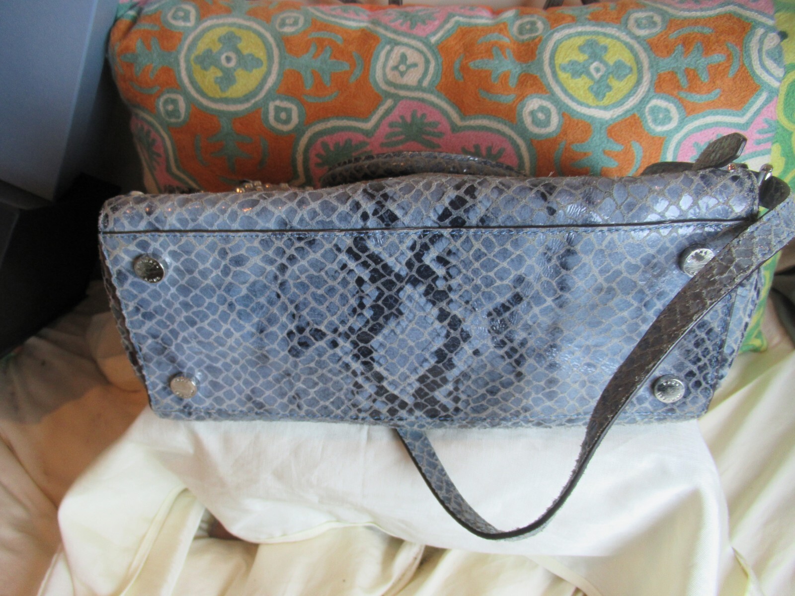 MICHAEL KORS SHOULDER BAG PYTHON EMBOSSED LEATHER… - image 10