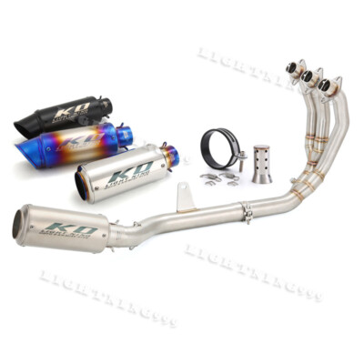 For Triumph Trident 660 Tiger 660 2022-2024 Complete Header Pipe Exhaust Muffler