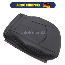 Fahrerseite Mikrofaser Leder Sitzbezug Schwarz Für Mercedes E-Klasse 2002-09