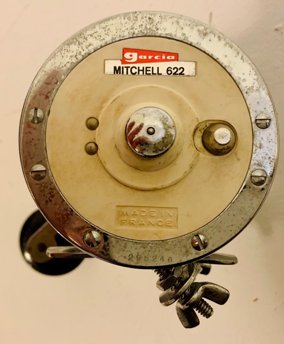 Moulinet Garcia Mitchell vintage fabriqué en France 622