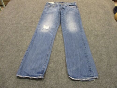 Abercrombie & Fitch Classic Straight Jeans Men's TAG 30x32 Blue Measures 31x32