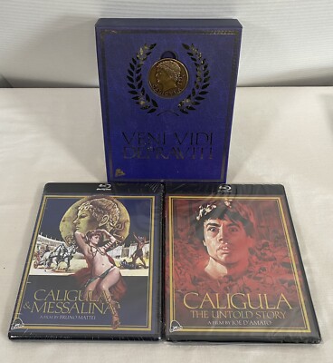 Caligula Veni Vidi Depraviti Blu-ray Severin Films boxset Messalina Untold story