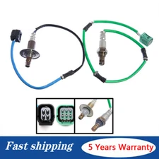 2pcs Upstream&Downstream Oxygen Sensor For 2007 2008 2009 Honda CR-V 2.4L L4