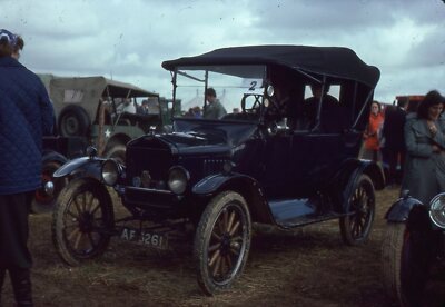 3 Original Dias, Model T Fords, 70er Jahre