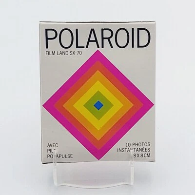 Polaroid SX-70 Land Film 10 Pictures Use before 07/81 en embalaje original sin abrir SX70