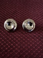 Chevy Radio Delete Knobs 1955 1956 1957 1958 1959 Chrome Deluxe Truck Knobs New