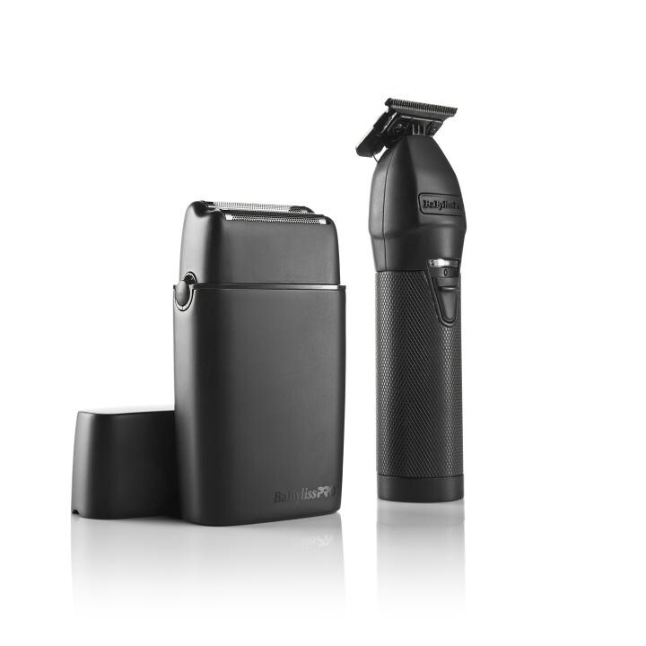 BaBylissPRO LimitedFX Collection Trimmer & Shaver Set Matte Black