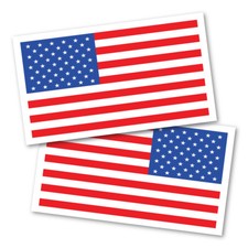 American Flag/Reversed Flag Small Magnet Pack
