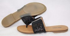 NEW Womens NINE WEST NW7 Pirova Black Sandals Shoes