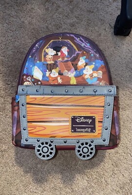Loungefly Snow White Seven Dwarfs Mine cart