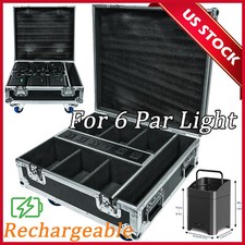 Rechargeable Gator Flight Case for Par Light Stage Lights w/ Wheels Road Case