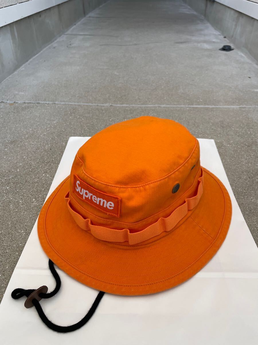 M/L Supreme Washed Canvas Boonie ハット