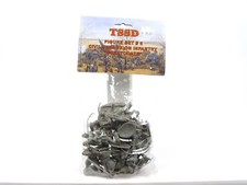 TSSD Toy Soldiers Of San Diego Civil War Union Infantry Greatcoats Set 6 Gray