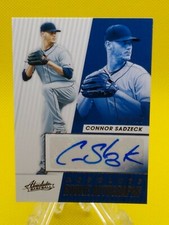 Connor Sadzeck 2019 Absolute ROOKIE AUTOGRAPH #ARA-CS Seattle Mariners 