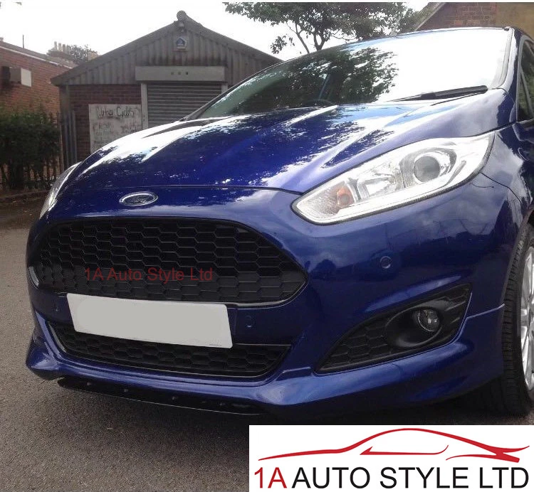 Parrilla de malla inferior de panal para Ford Fiesta Zetec S mk7.5 2013+ rejilla Foto 2 de 4