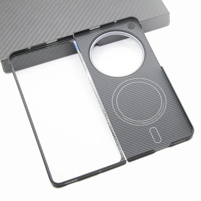 Genuine 600D Carbon Fiber Magnetic Case Fr OnePlus OPEN Find N3 Ultra Thin Cover