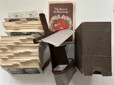 stereoscope and cards