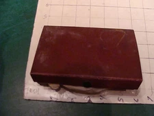 vintage Medicine item: blood related medicat stuff, as shown in case, hose broke