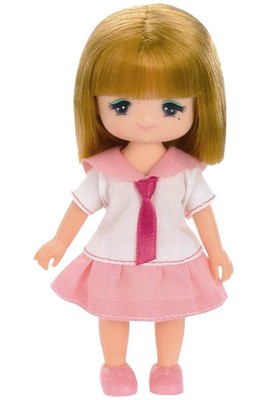 Licca-chan Doll LD-24 Kindergarten Maki-chan Dress-up Play Toy for Kids