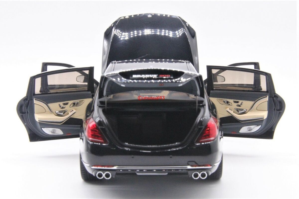 1/18 Almost Real Brabus 900 Mercedes Maybach Obsidian Black 1/18 Almost Real Brabus 900 Mercedes Maybach Obsidian Black