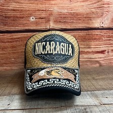 Cap NICARAGUA Hat Artisanal Mesh Snap Back NI...
