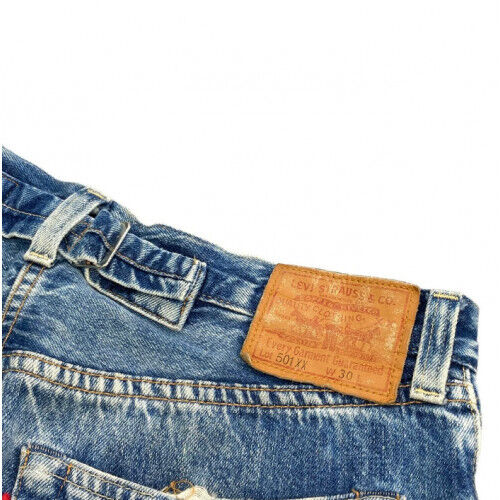 LEVI'S VINTAGE CLOTHING 501XX 1937 model patchwork Jeans W30 LEVI'S VINTAGE CLOTHING 501XX 1937 model patchwork Jeans W30