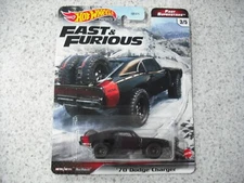 2021 HOT WHEELS DIE C PREMIUM SET FAST & FURIOUS 1970 DODGE CHARGER SUPERSTARS
