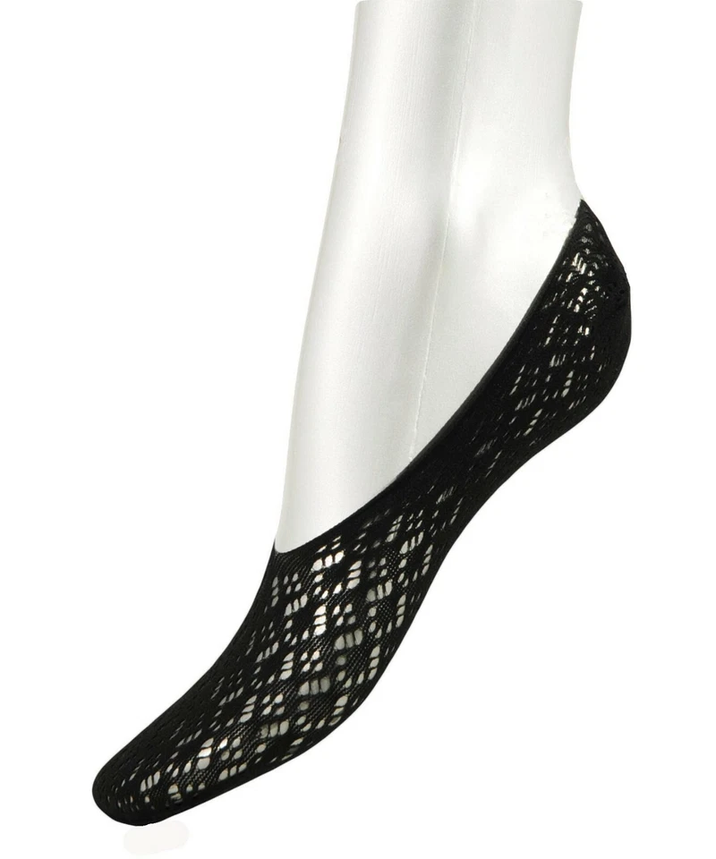 PRESTIGE - 3 PAIA Salvapiede DONNA in morbidissima microfibra all’argento. - Immagine 3 di 4