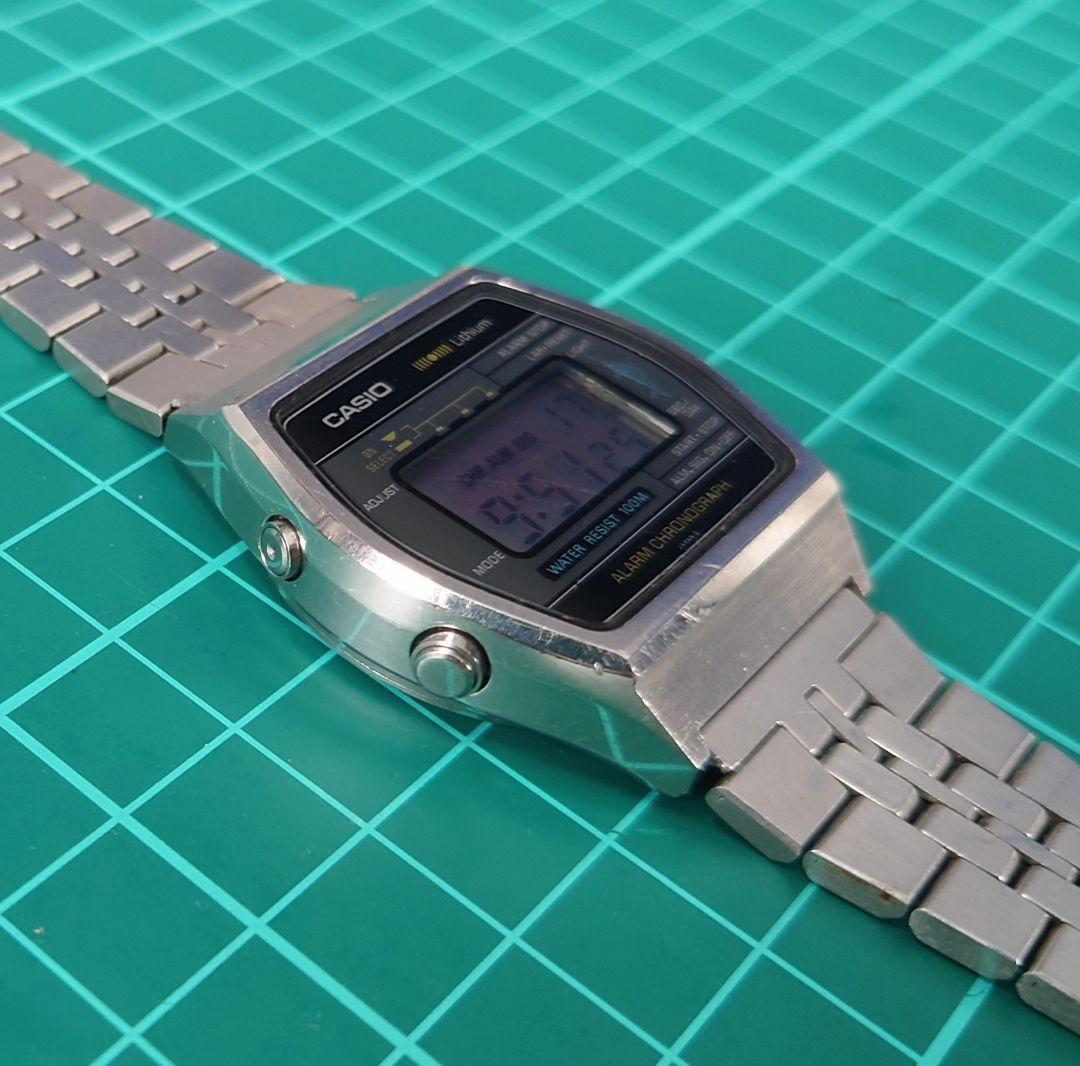 【80's VTG】 CASIO Alarm Chronograph W-250 Vintage Casio W-250 Marlin Alarm Chronograph Men's Watch