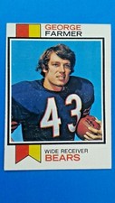 1973 Topps  George Farmer Chicago Bears Football Card # 197 