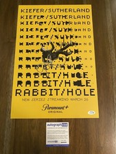 Kiefer Sutherland ‘Rabbit Hole’ Signed Autograph 12x18 Photo ACOA