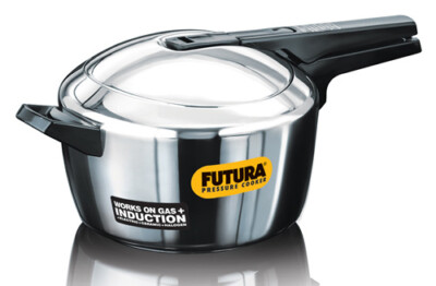 Futura Stainless Steel L Induction Base Pressure Cooker FSS55