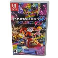 Mario Kart 8 Deluxe EMPTY Case Only for Nintendo Switch Replacement Art Insert
