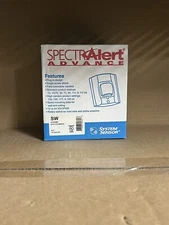 System Sensor SW Multi-Candela Fire Alarm Strobe- White