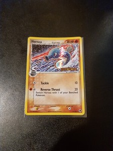 Horsea 31/101 Pokemon 2006 Reverse Holo Stamped Ex Dragon Frontiers Great Cond