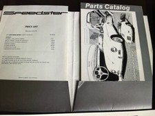 Vintage Oem Porsche Intermeccanica 356 Speedster Spare Parts Catalog Rare
