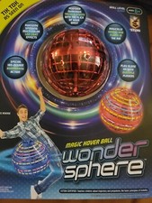 Wonder Sphere Magic Hover Ball - Red - Boomerang - MultiColor LED Light Effects