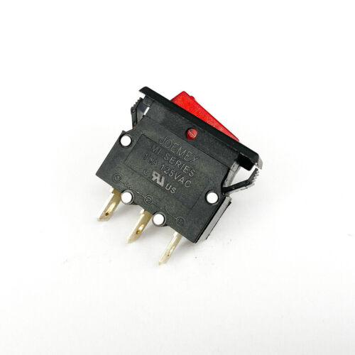 Interruptor JOEMEX SERIE M1 (MI) APAGADO RESTABLECIMIENTO PATENTE 3 pines 15A 125VAC - Imagen 4 de 5