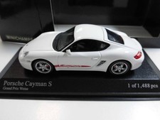 Porsche Cayman S 2005 White [PMA 1/43 Minichamps Minicar] Cayman S