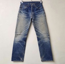 Levi's 501XX 1955 Era LVC Big E Selvedge Valencia 555 Made in USA Faded W33 L32