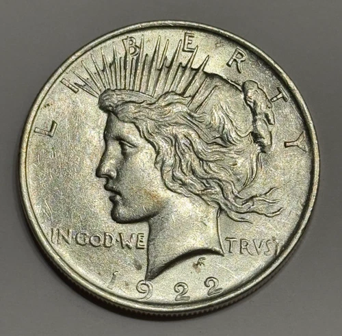 1922 Peace Silver Dollar (90% Silver) ~ BU
