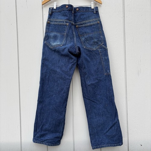 WILD ASS - Jeans de mezclilla de carpintero - Para hombres 32 x 30 - tiro alto - holgado - botón mosca - Hecho en EE. UU. - Imagen 7 de 11