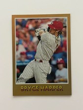 BRYCE HARPER 2024 Topps Heritage Baseball Sensations GOLD FOIL! PHILLIES