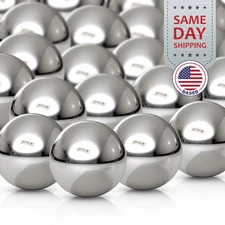 (1,000) 3/8" Inch Steel Slingshot Ammo Shot Balls 0.375" Caliber