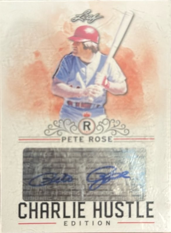 2020 Leaf Pete Rose Charlie Hustle Edition #7 Pete Rose