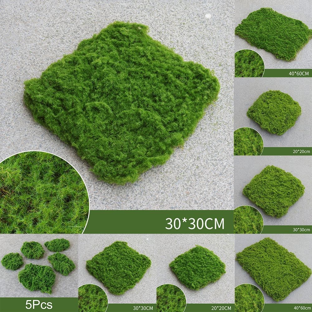 Easily Installed Flocking Turf Lawn for Garden 40x60cm