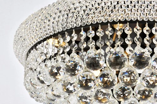 Elegant Lighting V1800F20/RC Primo 10 Light 20"W Flush Mount - Gold - Picture 5 of 8