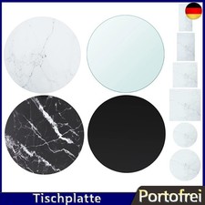Tischplatte Gehärtetes Glas Glastisch Glasplatte rund rechteckig quadratisch 