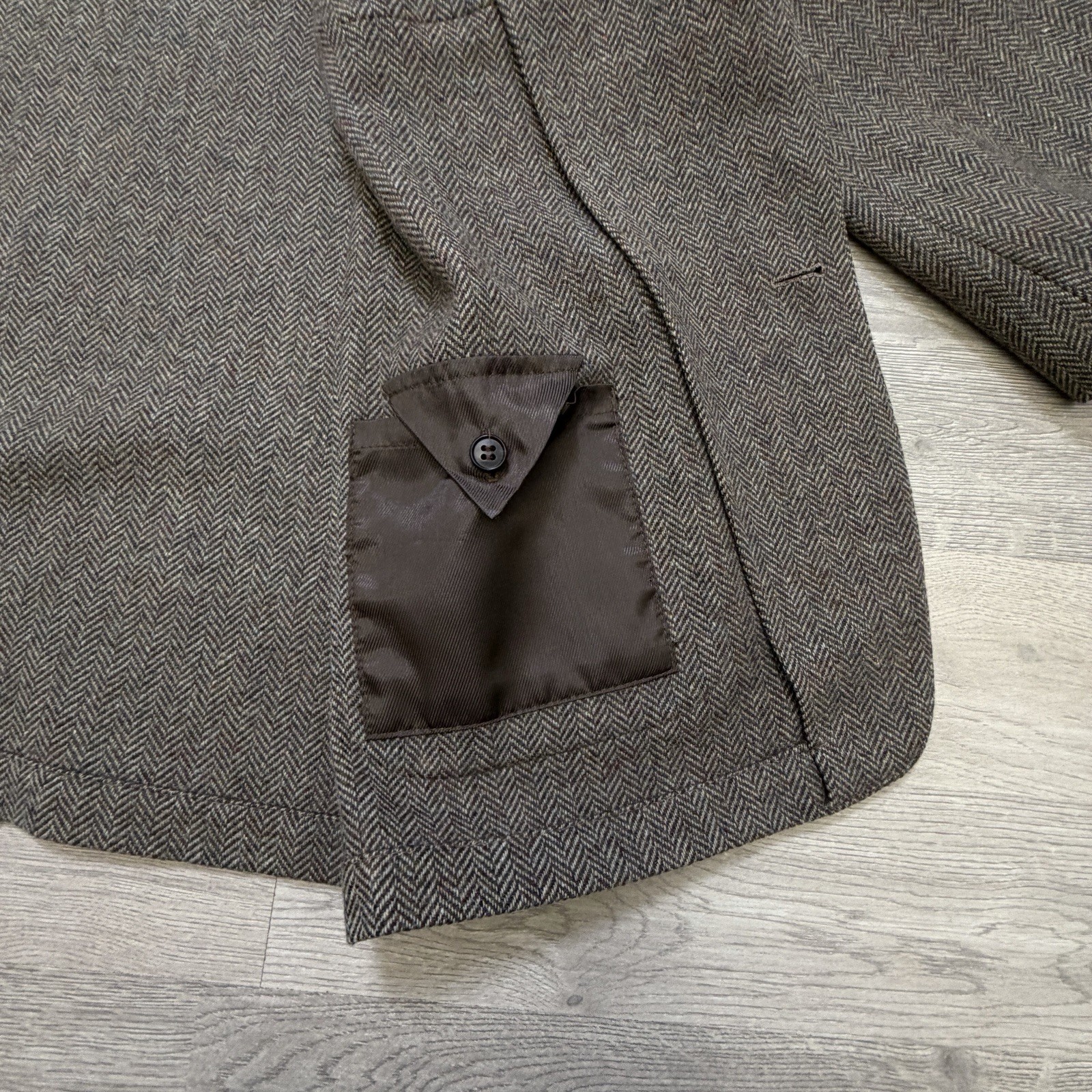 Pendleton Topsman 3 Button Wool Herringbone Blaze… - image 6